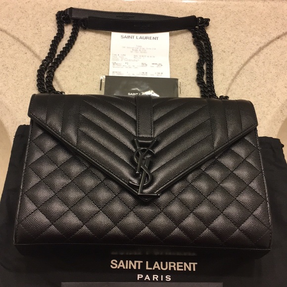 Yves Saint Laurent Handbags - New Saint Laurent Textured Matelasse Medium Bag
